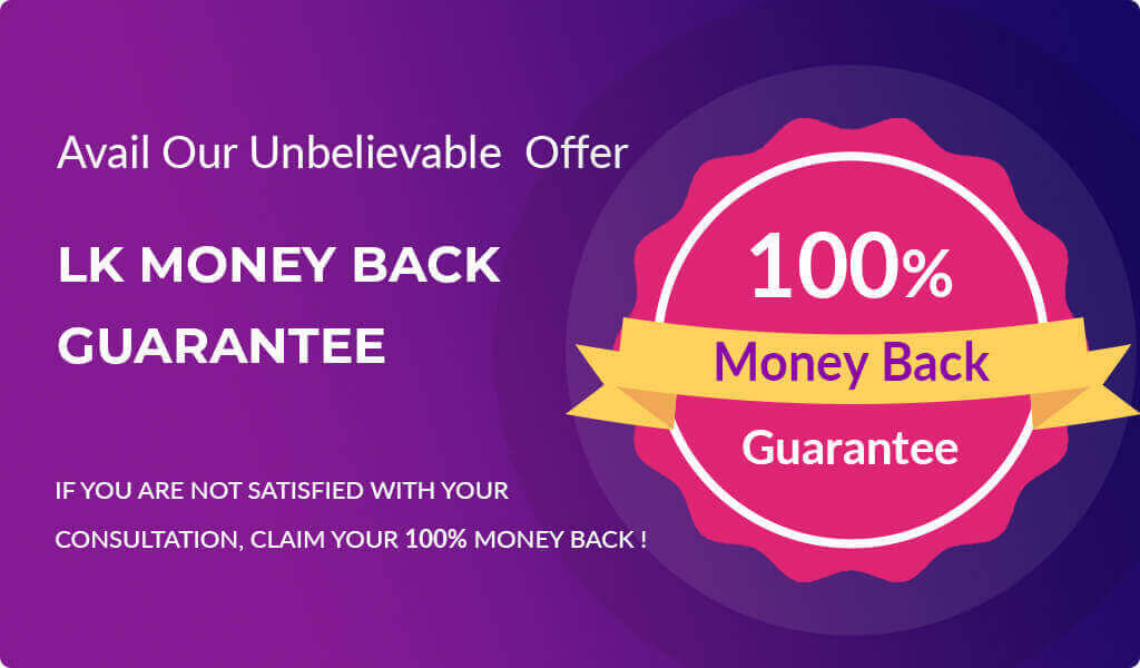LegalKart 100% money back guarantee