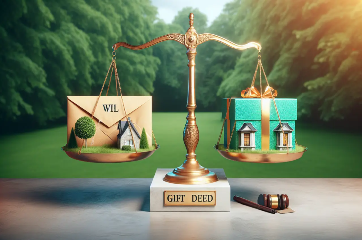 Wills vs. Gift Deeds: Navigating Your Estate Planning Options